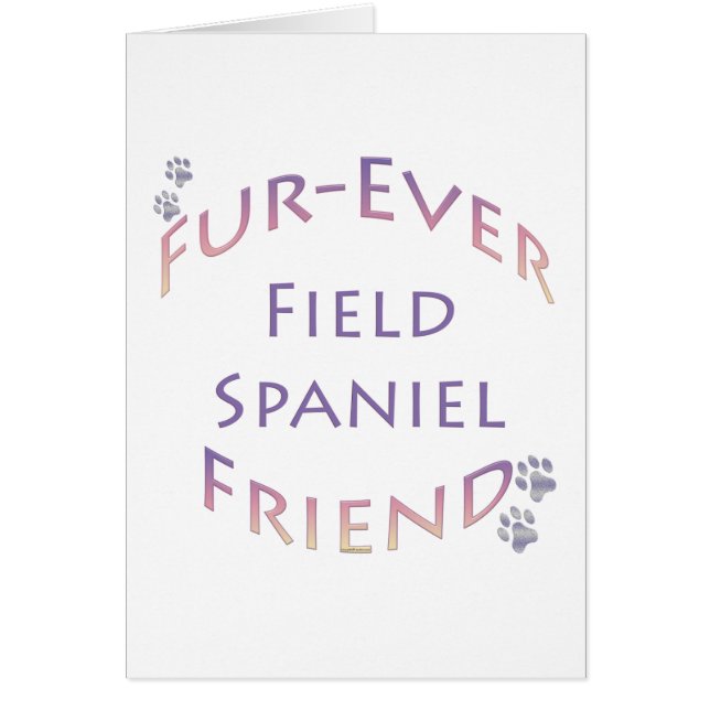 Furever de Field Spaniel (Frente)
