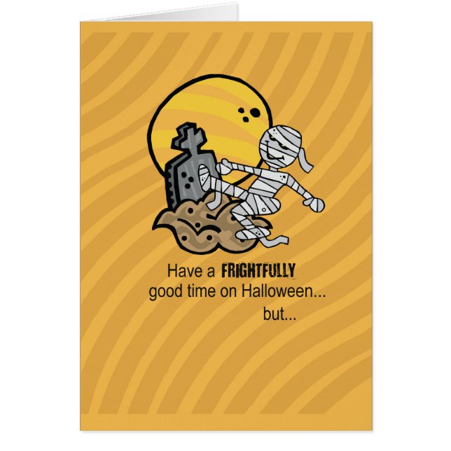 Furiosa momia Halloween (Frente)