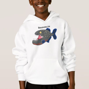 Furioso ilustracion personalizado de piranha