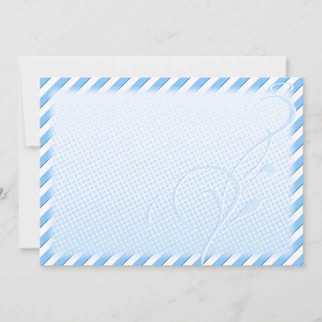 Furiosos puntos azules y rayas (Anverso)