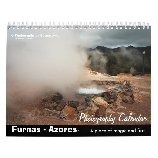 Furnas, Azores - Calendario fotográfico (Tapa)