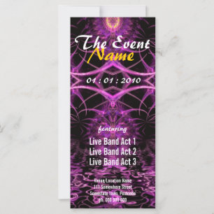 Fuschia Fractal Fantasy Fiesta Flyer