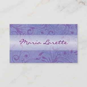 FUSHIA SWIRLS Diseñador gráfico Tarjeta de present