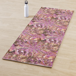 Fushsia Moderno Art Yoga Mat