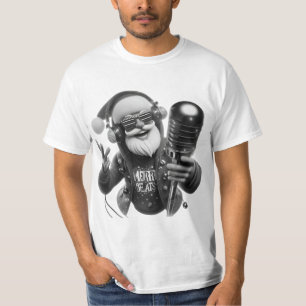 Fusión Abstracta: Diseño de Camiseta Oscura