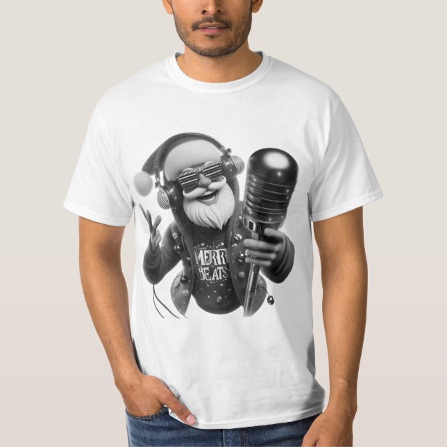 Fusión Abstracta: Diseño de Camiseta Oscura (Anverso)