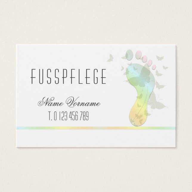 fusspflege cuidado pie (Anverso)