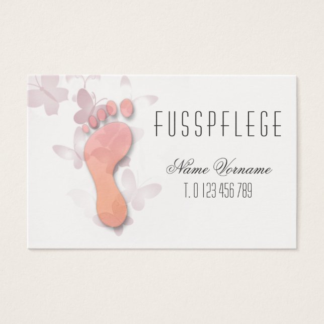 fusspflege cuidado pie (Anverso)