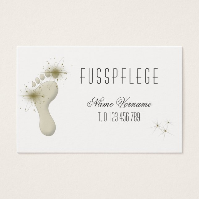 fusspflege cuidado pie (Anverso)