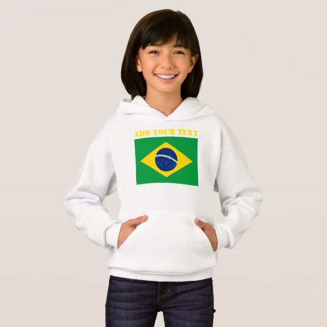 Fútbol Brasil 2022 con bandera (Anverso completo)