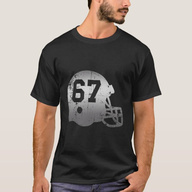 Fútbol de época 67 Jersey Número (Anverso)