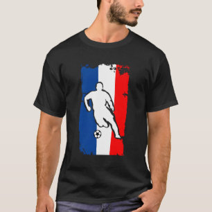 Futbol de la Bandera Francesa de la Jersey Fútbol 