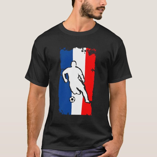 Futbol de la Bandera Francesa de la Jersey Fútbol  (Anverso)