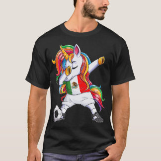 Fútbol De México Dab Unicornio Jersey Meican Fl