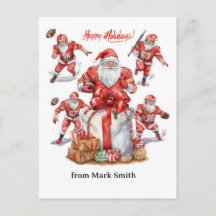 Fútbol de Navidad con Santa Claus