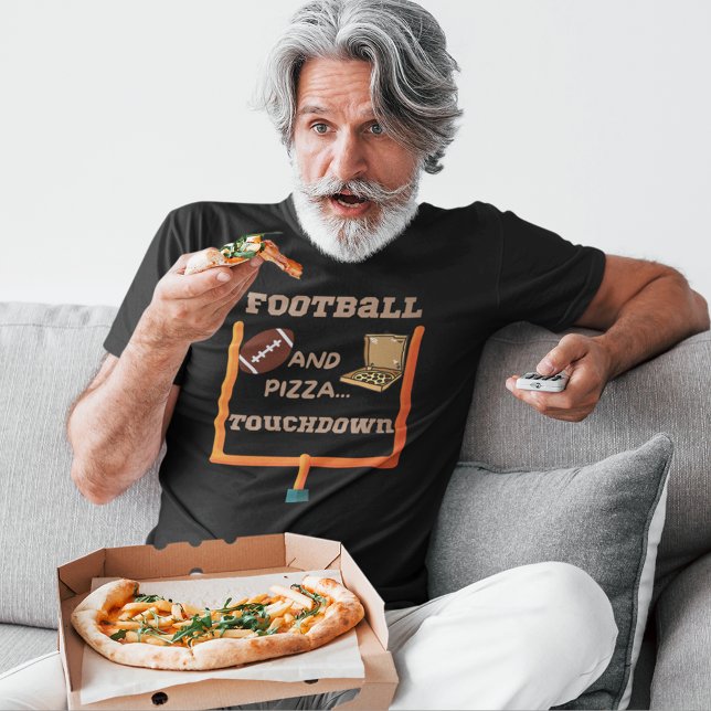 Fútbol divertido y camiseta de pizza (Subido por el creador)
