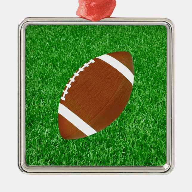 Fútbol en los ornamentos del césped (Frente)