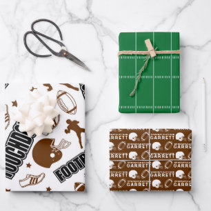 Fútbol Felicitaciones Hojas de papel de ajuste