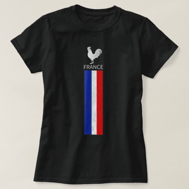 Fútbol Francés Bandera Nacional Jersey (Diseño del anverso)