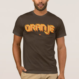 Fútbol holandés de Oranje - camisa de Brown