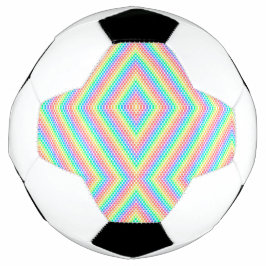 Fútbol Imagen dividida que muestra un diseño de balón de 