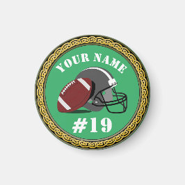 Fútbol imán - Añadir nombre y número