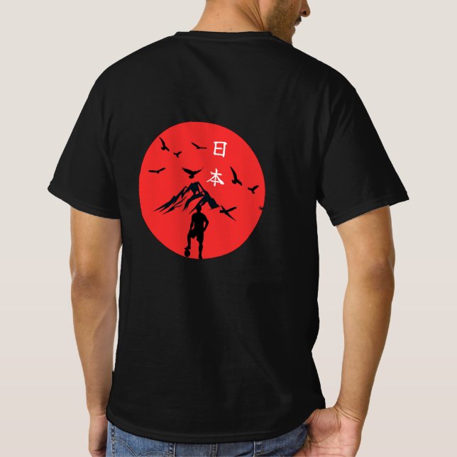 Fútbol Japón 2026: Camiseta Samurái Espíritu Sol N (Reverso)