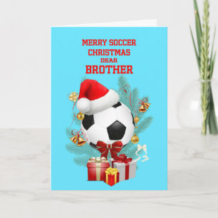Fútbol Navidad hermano