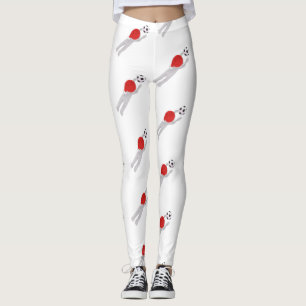 fútbol santa claus leggings