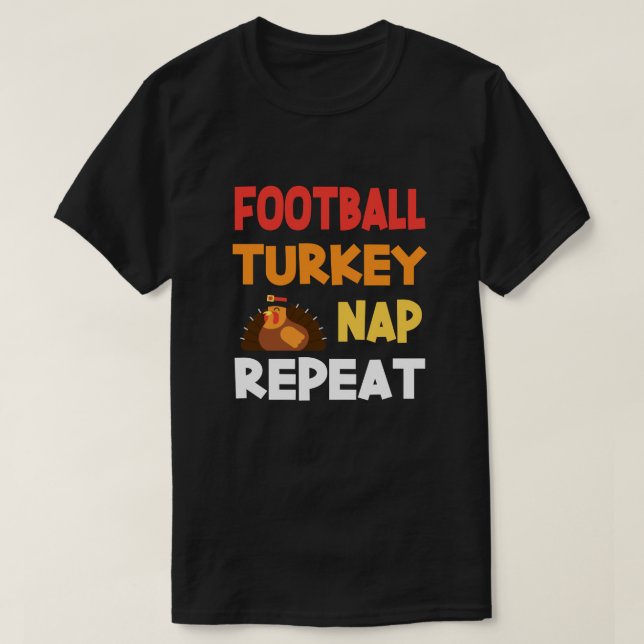Fútbol Turquía Nap Repetir camiseta (Diseño del anverso)