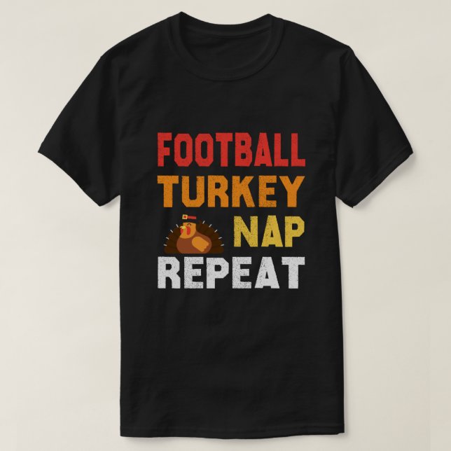Fútbol Turquía Nap Repetir camiseta (Diseño del anverso)