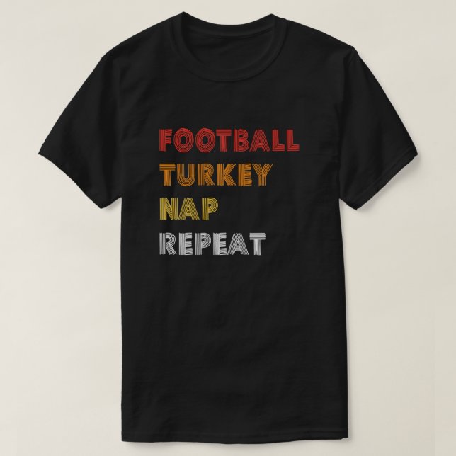Fútbol Turquía Nap Repetir camiseta (Diseño del anverso)