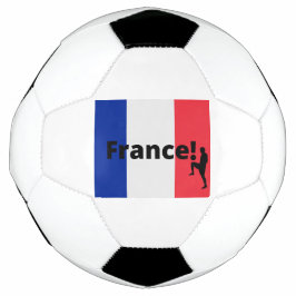 Futbolista francés usa el punto como pelota