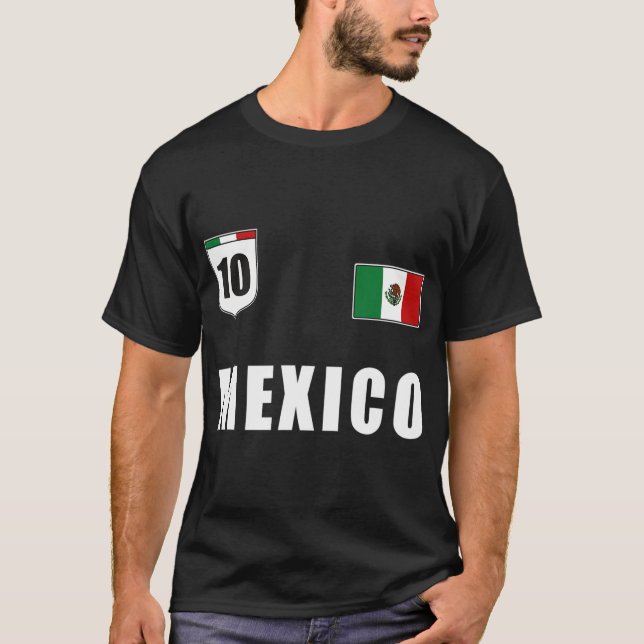 Futbolista Mexicano De Fútbol De Jersey (Anverso)