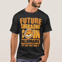 Futura camiseta de la moneda de SHIBAINU Millionai