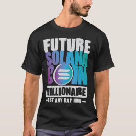 Futura camiseta de la moneda de SOLANA Millionaire