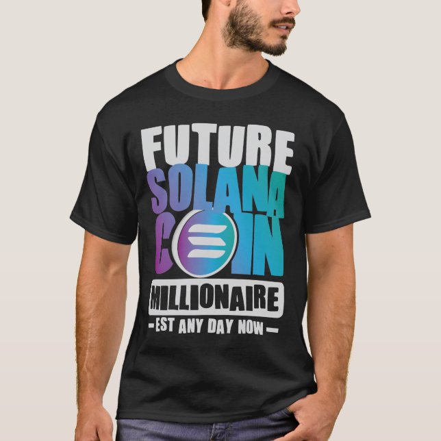 Futura camiseta de la moneda de SOLANA Millionaire (Anverso)