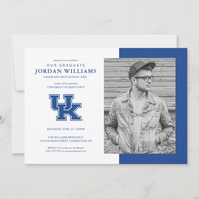 Futura Invitación de Grad de Kentucky (Anverso)