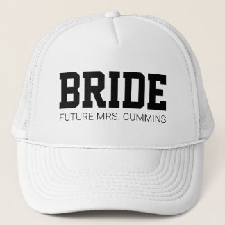 Futura Sra. Bride Bachelorette Gorra