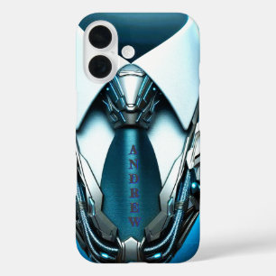 Future Elegance-4D Necktie iPhone 16 Funda para Da