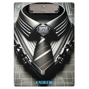 Future Elegance 4D Necktie Portapapeles para él y