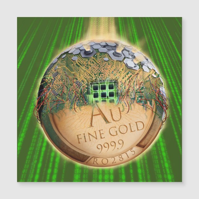 Future Money - Cryptocurrency, digital money (Anverso)