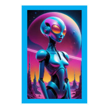 Futurismo Retro Indeterminado - Arte Ken Gage