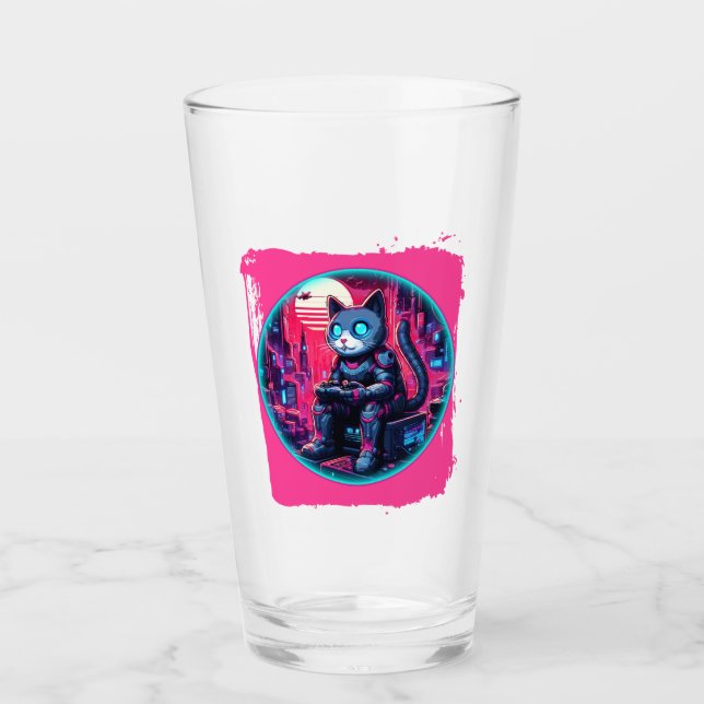 Futurista Feline Tech (Anverso)