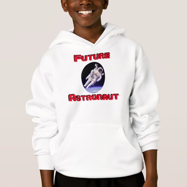 Futuro astronauta Hoodie (Anverso)