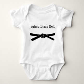 Futuro Black Belt Baby Jersey Bodysuit
