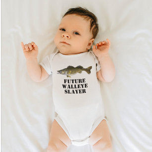 Futuro Camisa Bebé de Walleye Slayer