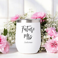 Futuro de novia Sra. Black White