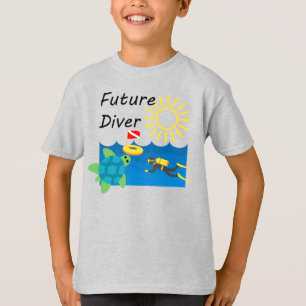 Futuro Diseñador de Buceadores - Camiseta básica p