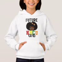 Futuro graduada de HBCU Graduación de una chica de